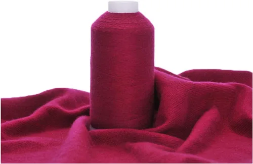 Vista 19 de Hilo 100% de cachemira, 100g de cachemira mongola lujosamente suave pura en cono para tejer a mano y ganchillo (flor beige)