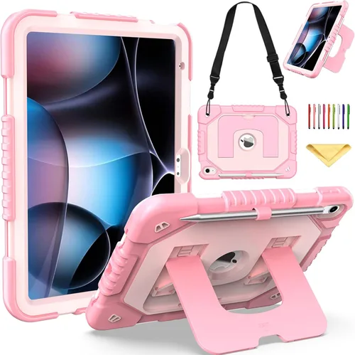 Vista 28 de Funda transparente con soporte para iPad Air 3 (Air 3ª generación) de 10.5 pulgadas 2019 y iPad Pro de 10.5 pulgadas 2017 con soporte para 01# Claro