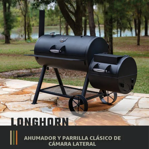 Vista 2 de Oklahoma Joe's® Longhorn Ahumador Offset - 13201747-50