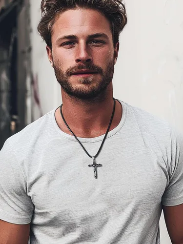 Vista 3 de ChainsPro Collar de cuero trenzado impermeable para hombre, cadena de cuerda de cera, personalizable disponible, 20.118 in de ancho, con cierre a