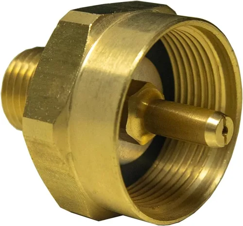 Vista 2 de Mr. Heater F273754 Rosca de tubo macho 1/4 x 1 "-20 hembra de rosca de cilindro desechable, multicolor, regular