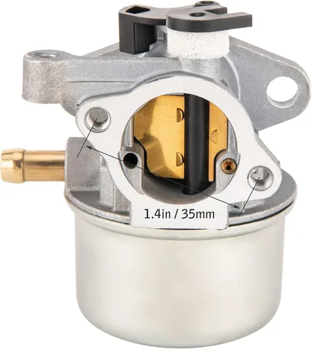 Vista 5 de Repuesto de carburador 799866 para motor B & S 790845 799871 796707 o 794304 12H800. Compatible con los modelos de cortacésped Toro Craftsman Carb