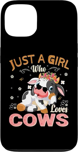 Vista 7 de Just A Girl Who Loves Cows Case for iPhone 16