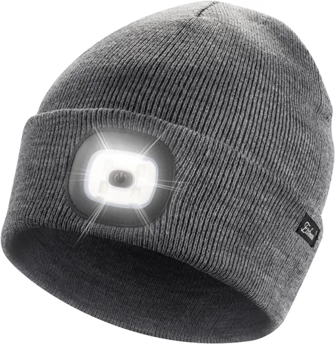 Vista 56 de Etsfmoa Gorro unisex con la luz, regalos para hombres, papá, padre, gorras recargables por USB