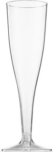 Vista 8 de Munfix 50 copas de champán de plástico – Copas de champán transparentes desechables de 5 onzas para fiestas, Mimosa Bar, eventos, boda y fiesta