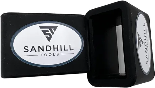 Vista 4 de Sandhill Tools Soporte de hebilla para cinturón de seguridad de automóvil, hebilla de silicona flexible, hebilla de refuerzo que levanta el cinturón