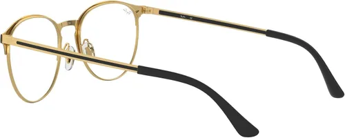 Vista 5 de Ray-Ban RX6375 - Marco redondo de metal para gafas graduadas