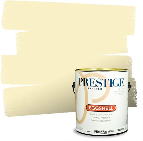 Vista 69 de PRESTIGE Pinturas de pintura exterior e imprimación en uno, 1 galón, plano, combinación comparable de Benjamin Moore* Pila de heno