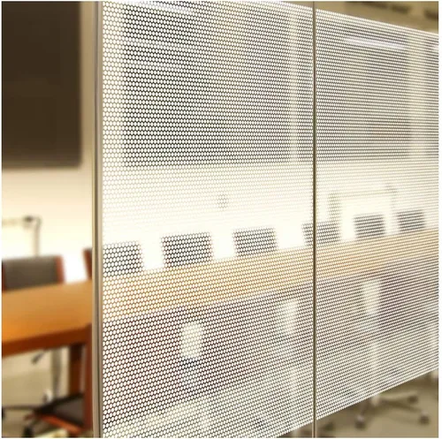 Vista 4 de BDF 4WHDT - Película decorativa para ventana, diseño de lunares blancos, 48 pulgadas x 7 pies