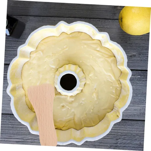 Vista 9 de HEMOTON Conjuntos de utensilios de cocina de madera Pala segura espátula de mantequilla de madera Jam Scraper Simple diseño práctico piezas