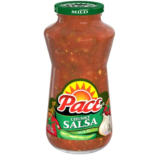 Vista 22 de Pace Salsa mediana gruesa con bajo contenido de sodio, tarro de 16 onzas