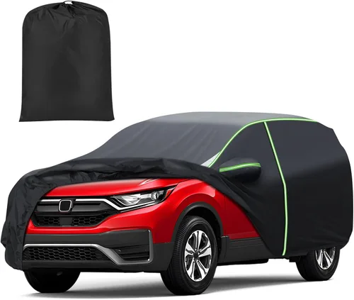 Vista 26 de Mixsuper Liner Funda para coche para BMW X3 2003-2026, 7 capas, funda impermeable para coche, accesorios para X3 con puerta con cremallera, tiras