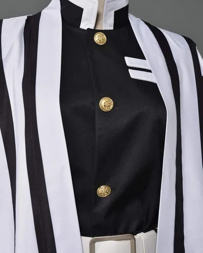 Vista 4 de miccostumes Disfraz de serpiente de anime para hombre, uniforme de equipo, cosplay, kimono