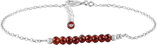Vista 59 de YANARA Pulsera de tobillo para mujer, piedra de nacimiento natural, cuentas de piedras preciosas, tobillera delicada hecha a mano de 9 pulgadas +