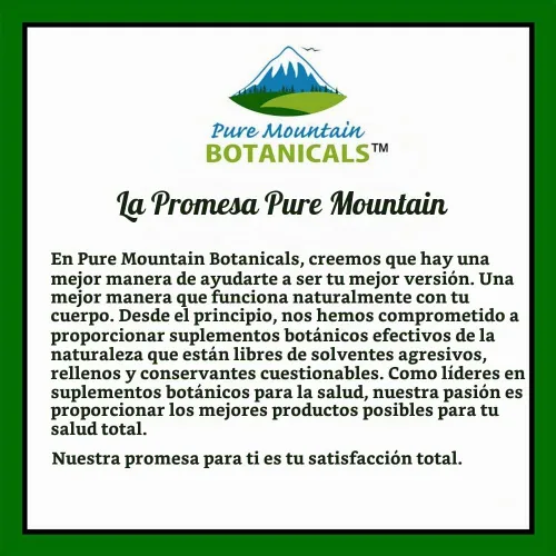 Vista 7 de Pure Mountain Botanicals Broken Cell Wall Chlorella Cápsulas - 90 cápsulas veganas kosher ahora con 500 mg de polvo orgánico de Chlorella