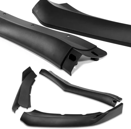 Vista 3 de Q1-TECH, 9 piezas de difusor de parachoques delantero y falda lateral compatible con Cadillac ATS 2013-2014, kit de cuerpo de barbilla de aire