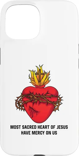 Vista 6 de iPhone 16 Most Sacred Heart of Jesus Design Case