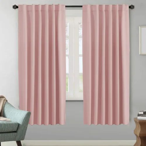 Vista 97 de H.VERSAILTEX Cortinas Opacas con Aislamiento Térmico, Paneles de Tratamiento de Ventanas que Oscurecen la Habitación, Cortinas Opacas para Sala