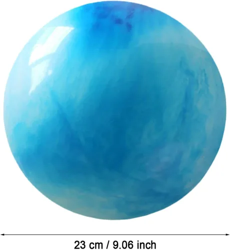 Vista 2 de Pelota de pilates, 9 pulgadas, suave, gruesa, antiestallidos y antideslizantes, mini pelota de yoga para gimnasio de fuerza, pelota de ejercicio