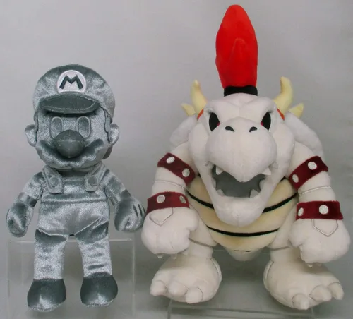 Vista 2 de Super Mario All Star Collection Metal Mario S Relleno Altura 9.4 in