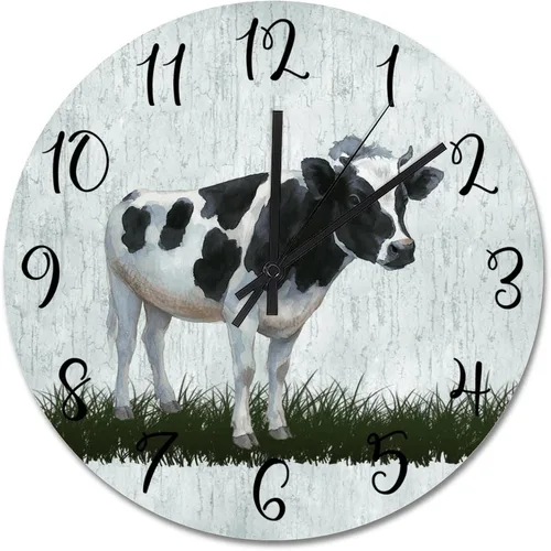 Vista 10 de I Love Doberman Clock Weathered Doberman Decorative Wall Clocks Estilo-7