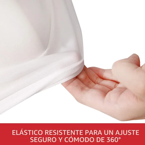 Vista 3 de Pack and Play - Funda de colchón impermeable, suave y acolchada de Graco Pamo Babe Pack and Play, protector de colchón de 27 x 39 pulgadas, mini