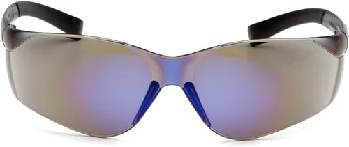 Vista 3 de Pyramex Gafas de seguridad Ztek S2575S con lentes de espejo azul (paquete de 12 pares)
