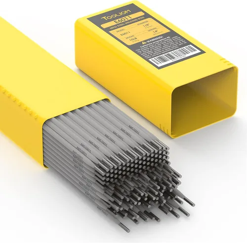 Vista 17 de Barra de soldadura de bajo hidrógeno TOOLIOM E6011 de 1/8" 5LB Electrodos de varilla de acero al carbono
