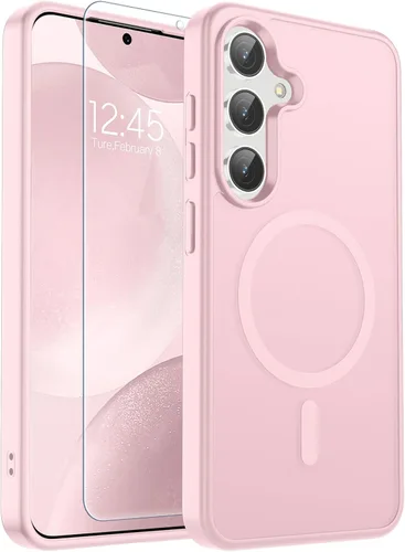 Vista 129 de SUPFINE Funda magnética para Google Pixel 10 Pro XL con protector de pantalla (imanes integrados) (protección contra caídas de grado militar)