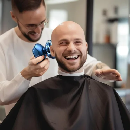 Vista 8 de SHPAVVER Afeitadoras de cabeza para hombres calvos: maquinilla de afeitar eléctrica 5 en 1 - Kit de aseo de afeitar impermeable IPX7 para hombres