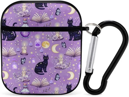 Vista 9 de Funda protectora de silicona compatible con AirPods 2 y 1 (camuflaje militar de camuflaje frío)