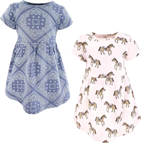 Vista 153 de Hudson Baby Vestidos de algodón para niña Bosque encantado