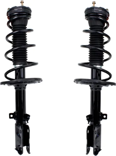 Vista 22 de Detroit Axle - Puntales 4WD para Ford Expedition Lincoln Navigator 1997-2002, 4 puntales completos con muelle helicoidal delantero trasero 1998 1999