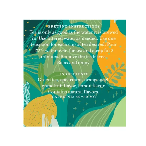 Vista 4 de Harney & Sons EMERALD ISLES - Té verde en lata (3 onzas)