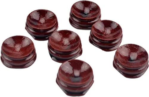 Vista 2 de fengshuisale Fengshui 7pcs soporte de madera para todo tipo bola + pulsera de cuerda roja gratis SKU: Y1404