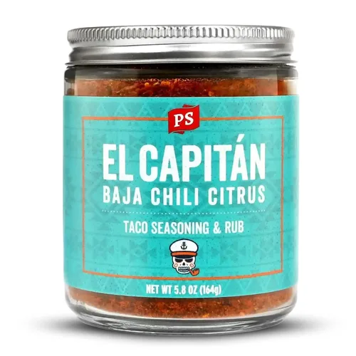 Vista 19 de PS Seasoning Cock-A-Doodle Brew - Condimento y Rub para Pollo en Lata de Cerveza para Ahumado y Asado - Mezcla seca de Ajo, Paprika, Ale de Miel