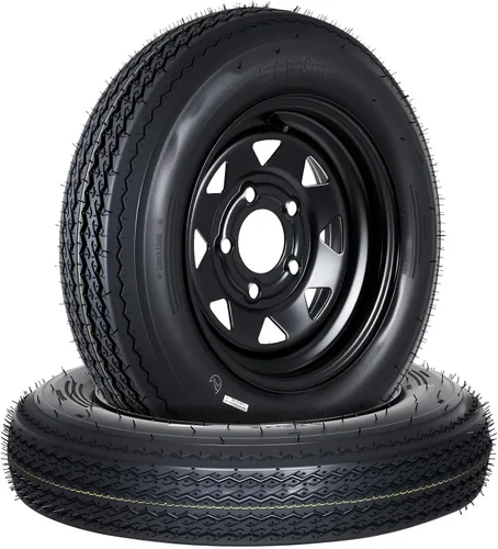 Vista 14 de Garvee 2-Pack 4.80-8 4.80x8 Trailer Tires with 8" Rims