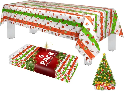 Vista 41 de Grandipity Mantel de plástico desechable de calidad prémium para fiestas con temática de globos de cumpleaños, 1 paquete, 54 x 108 pulgadas, mantel