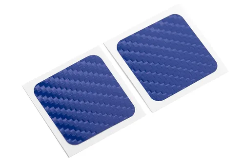 Vista 2 de TouchProtect Steam Deck - Add Style Tactile Feedback and Protect your Steam Decks Trackpads More than just a skin Carbon - Blue