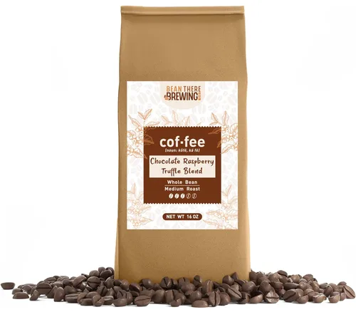 Vista 8 de Amaretto Blend - Café en grano entero, tostado medio, bolsa de 1 libra