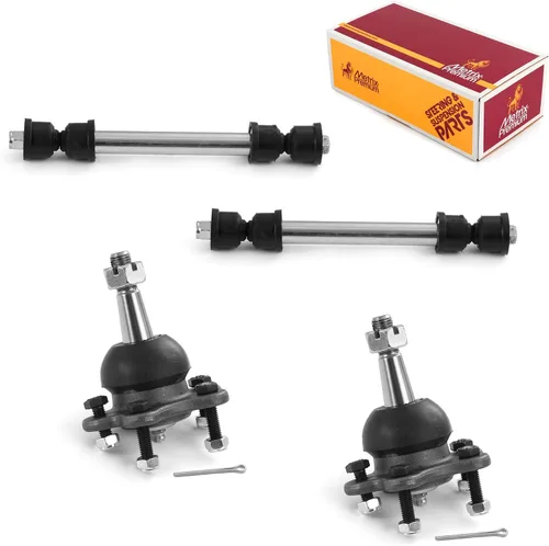 Vista 105 de Metrix Premium Chassis Parts - Juego de 4 piezas de articulación de rótula superior y barra estabilizadora delantera para Ford Ranger RWD 1998-2011