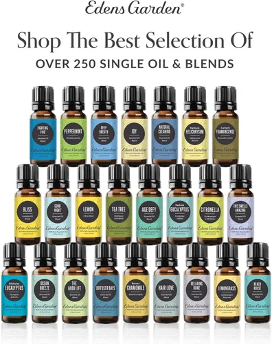 Vista 2 de Edens Garden Juego de 6 aceites esenciales para dolores y dolores, 100% puro, grado terapéutico, mezclas naturales de aromaterapia para dolor