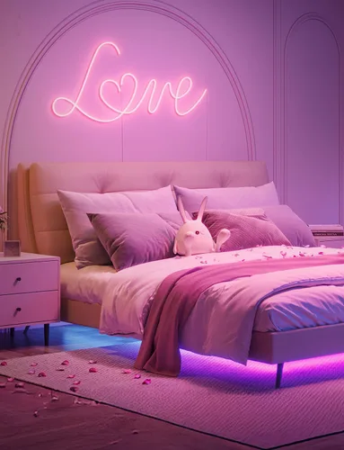 Vista 2 de Govee RGBIC Luces de Neón, Luz de Cuerda de Neón LED Inteligente 2 Funciona con Matter, Alexa, Google Assistant, Luces de Tira de Neón DIY