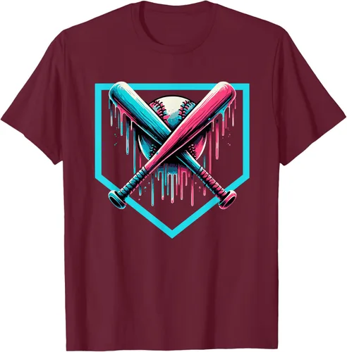 Vista 9 de Drip Boys Bate de béisbol y camiseta