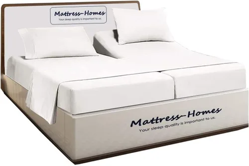 Vista 46 de Mattress-Homes Juego de sábanas de 4 piezas ultra lujosas 100% algodón suave de fibra larga de 16 pulgadas de profundidad, tamaño individual lavable
