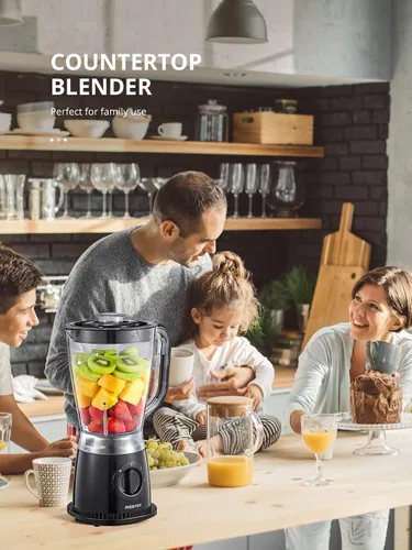 Vista 7 de Reemix Blender, 50oz Countertop Blender