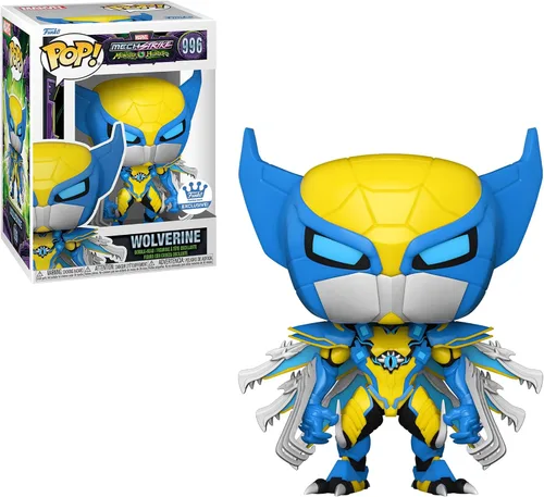 Vista 3 de Wolverine Special Edition Funko POP! Marvel MECH Strike Monster Hunters Wolverine #996 Exclusivo