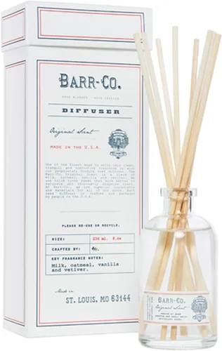 Vista 9 de Barr-Co. Kit difusor de varillas de abeto y pomelo, 8 onzas líquidas Aroma brillante de pomelo y bálsamo refrescante, difusor de varillas