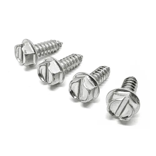 Vista 14 de BoltsandNuts Paquete de 4 tuercas para matrícula, tuercas de retención de nailon de 1/4 pulgadas para automóviles, camiones, SUV