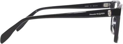 Vista 3 de Alexander McQueen AM0282O Negro 5516150 Hombres Marco de Gafas, Negro